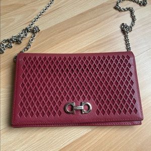 salvatore ferragamo clutch
